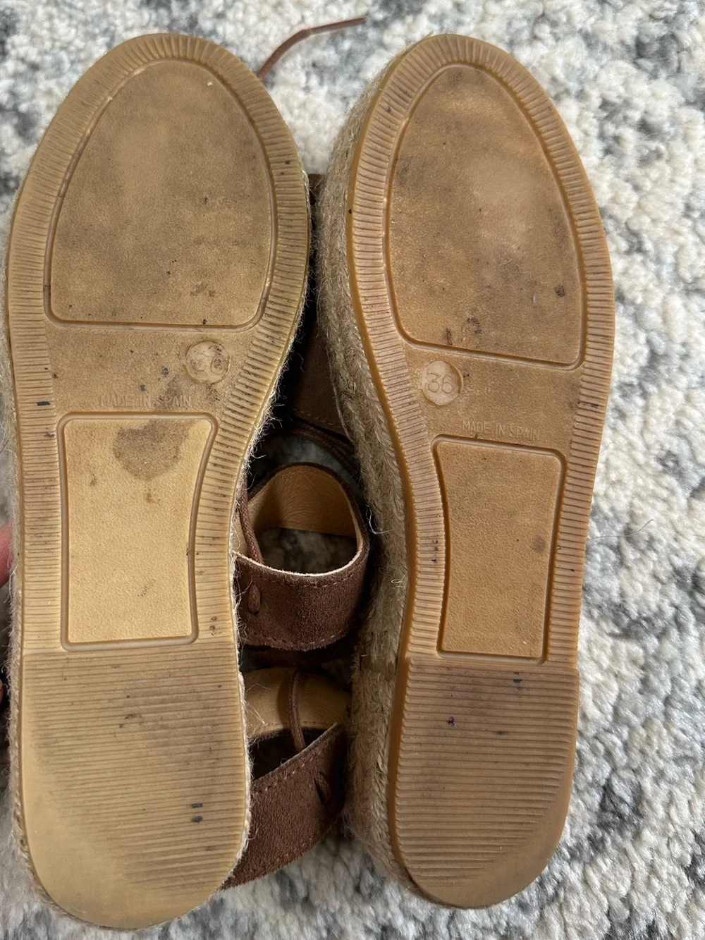 Andre Assous Sabina Suede Espadrille, Size 36